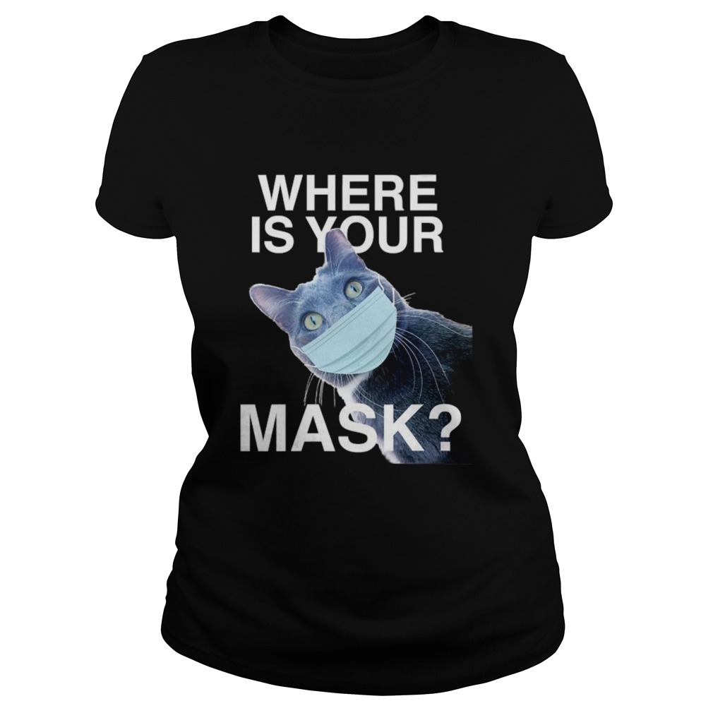 Where is your mask black cat Classic Ladies