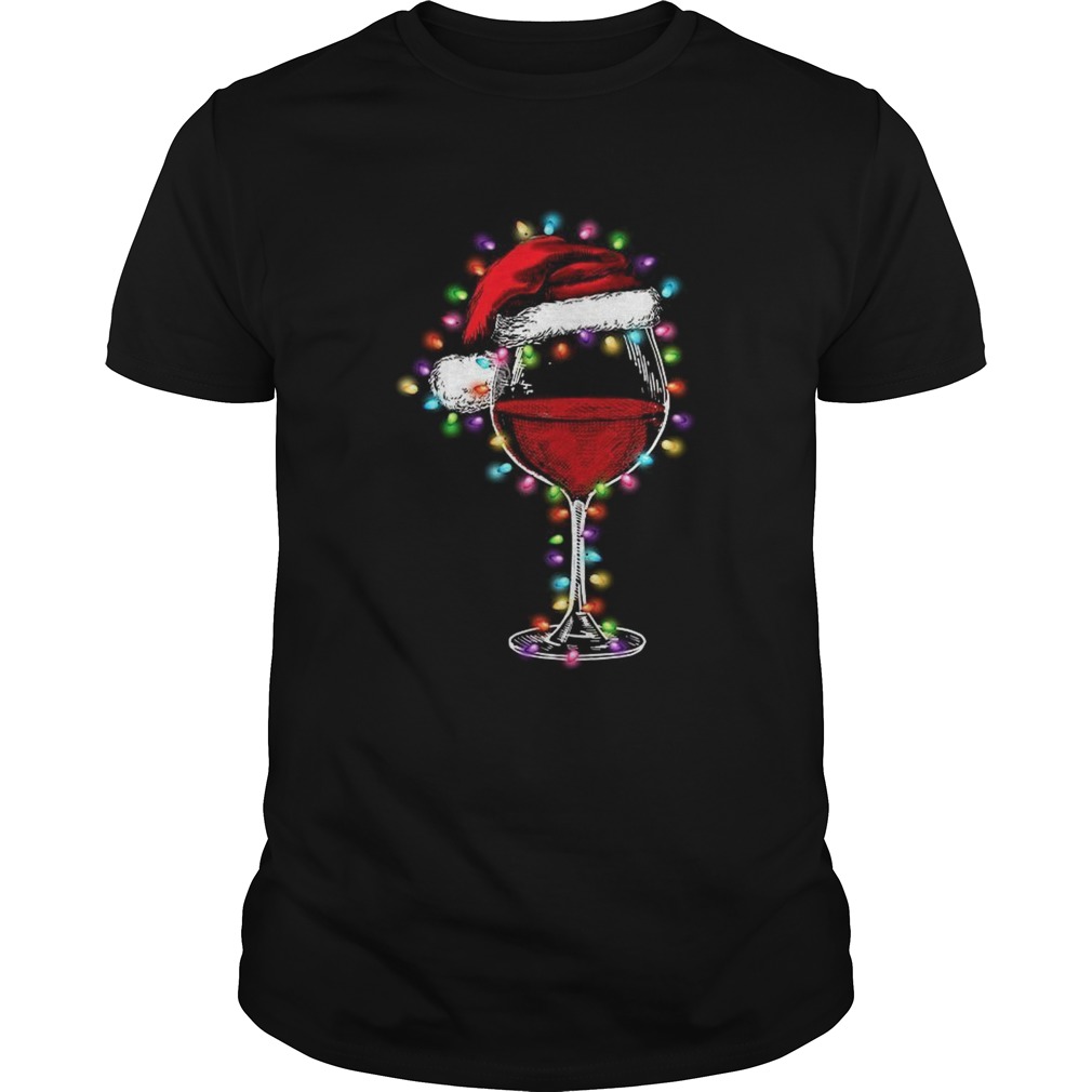 Wine Santa shirt