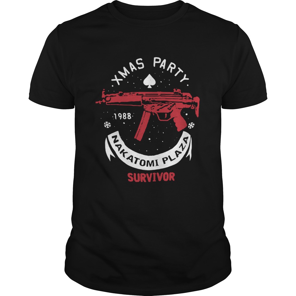 Xmas Party Nakatomi Plaza Survivor shirt