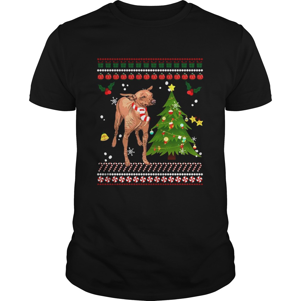 Xoloitzcuintle Reindeer Christmas 2020 Tree Xmas For shirt