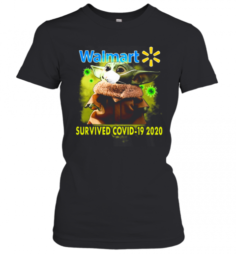 Yoda Walmart Survived Covid19 2020 Star Wars T-Shirt Classic Women's T-shirt