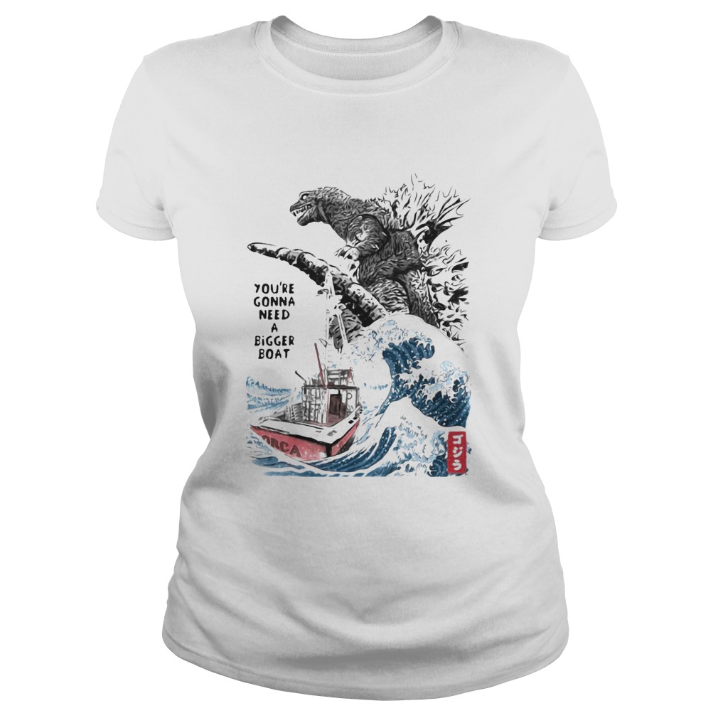 Youre Gonna Need A Bigger Boat Dinosaurs Classic Ladies