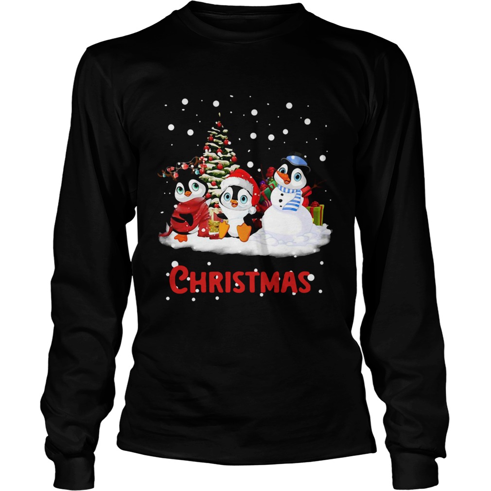 anta Penguins Christmas Long Sleeve