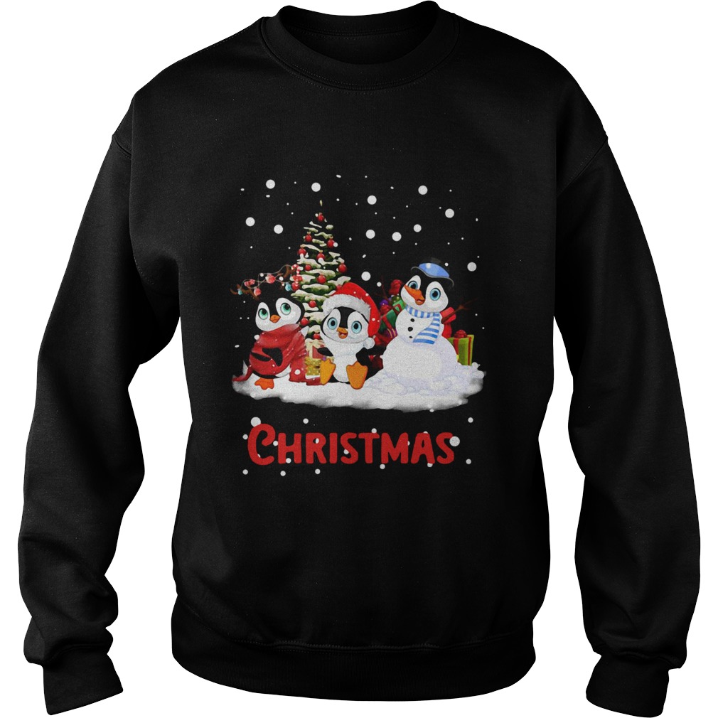 anta Penguins Christmas Sweatshirt