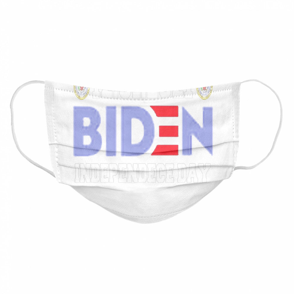 12 01 2021 Biden Independence Day Cloth Face Mask