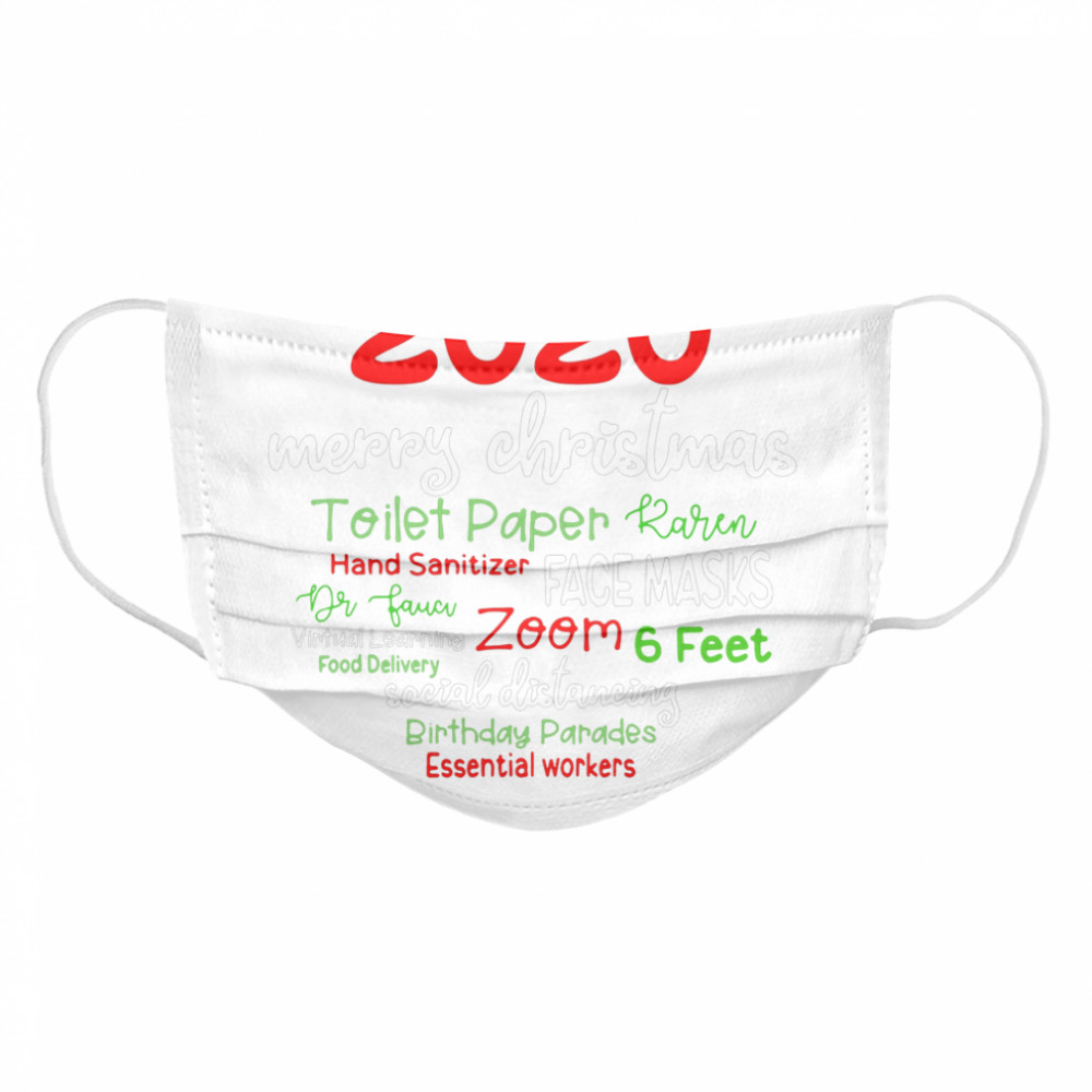 2020 Merry Christmas toilet paper karen hand sanitizer face masks Cloth Face Mask