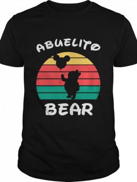 Abuelito Bear Disney Vintage Retro shirt