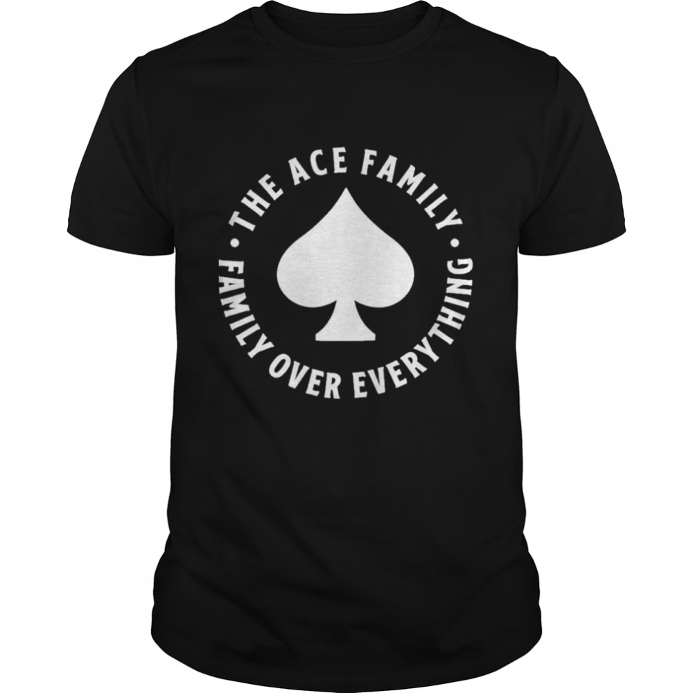Ace Family Merch Royal Blue Circle Ace Family shirt