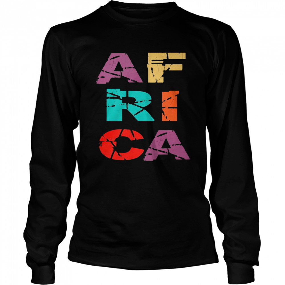 Africa Long Sleeved T-shirt