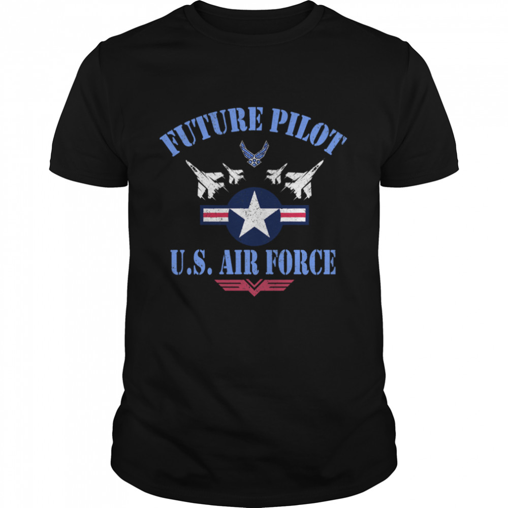 Air Force Future Pilot Aircrew Wings Veterans Patriotic shirt