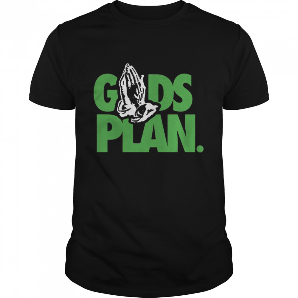 Air Jordan 3 Chlorophyll Drake Gods Plan shirt
