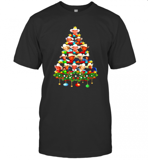 Alan Jackson Christmas Tree T-Shirt