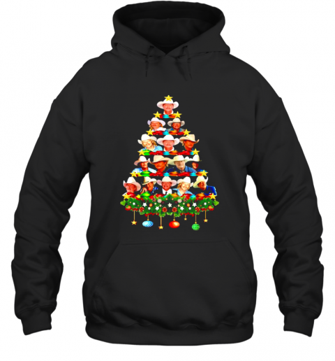 Alan Jackson Christmas Tree T-Shirt Unisex Hoodie