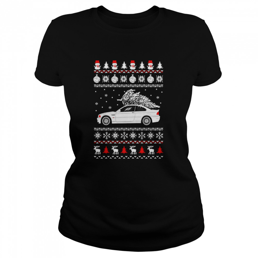 BMW E30 Ugly Christmas Classic Women's T-shirt