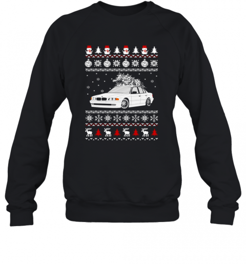 BMW E38 Ugly Christmas T-Shirt Unisex Sweatshirt