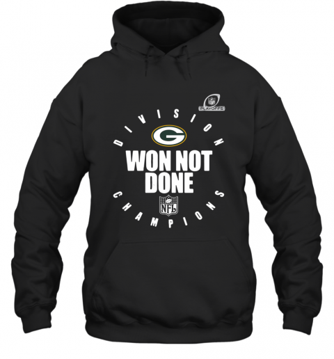 Bay Packers Champions 2020 Won Not Done T-Shirt Unisex Hoodie