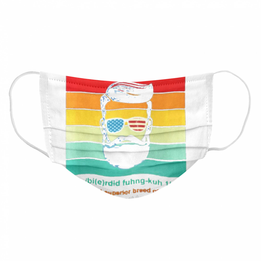 Bearded funcle vintage Cloth Face Mask