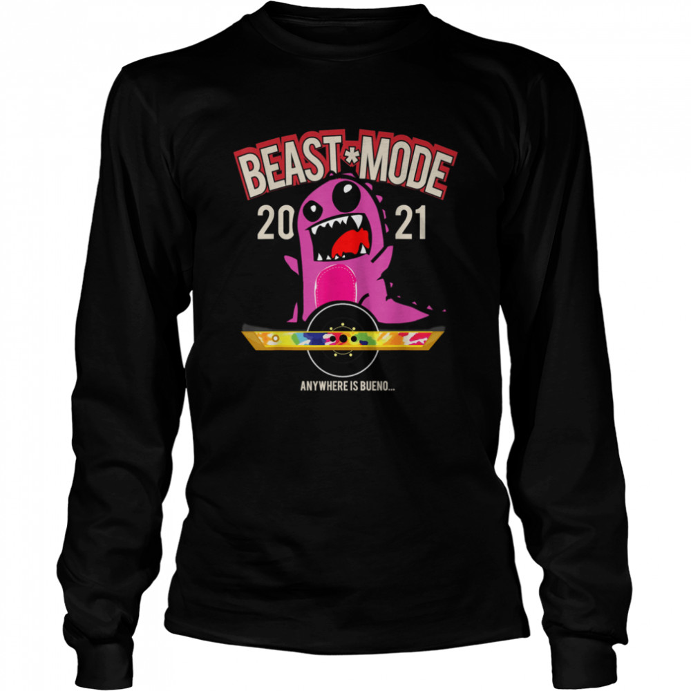 Beast Mode 2021 Floating Long Sleeved T-shirt