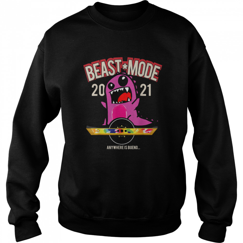 Beast Mode 2021 Floating Unisex Sweatshirt