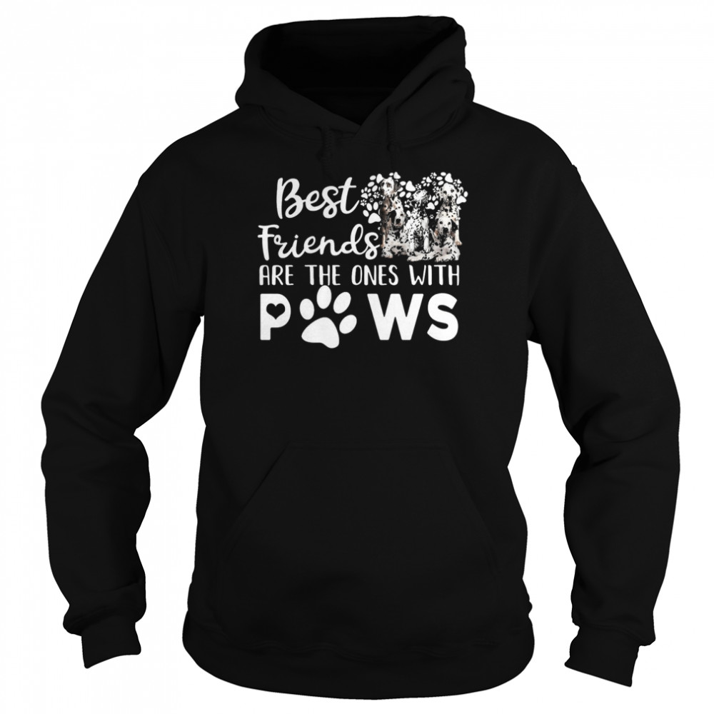 Best Friends Are The Ones With Paws Unisex Hoodie