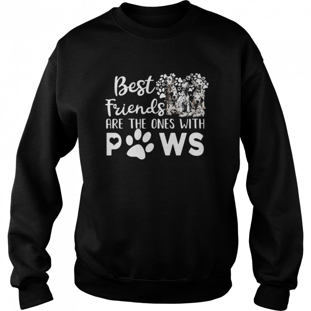 Best Friends Are The Ones With Paws Unisex Sweatshirt