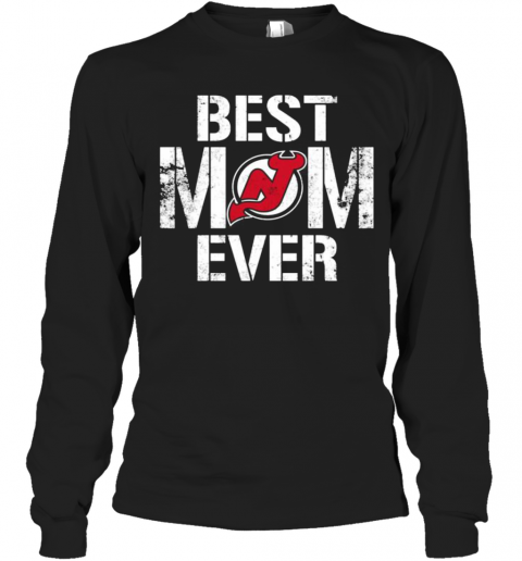 Best New Jersey Devils Mom Ever T-Shirt Long Sleeved T-shirt 
