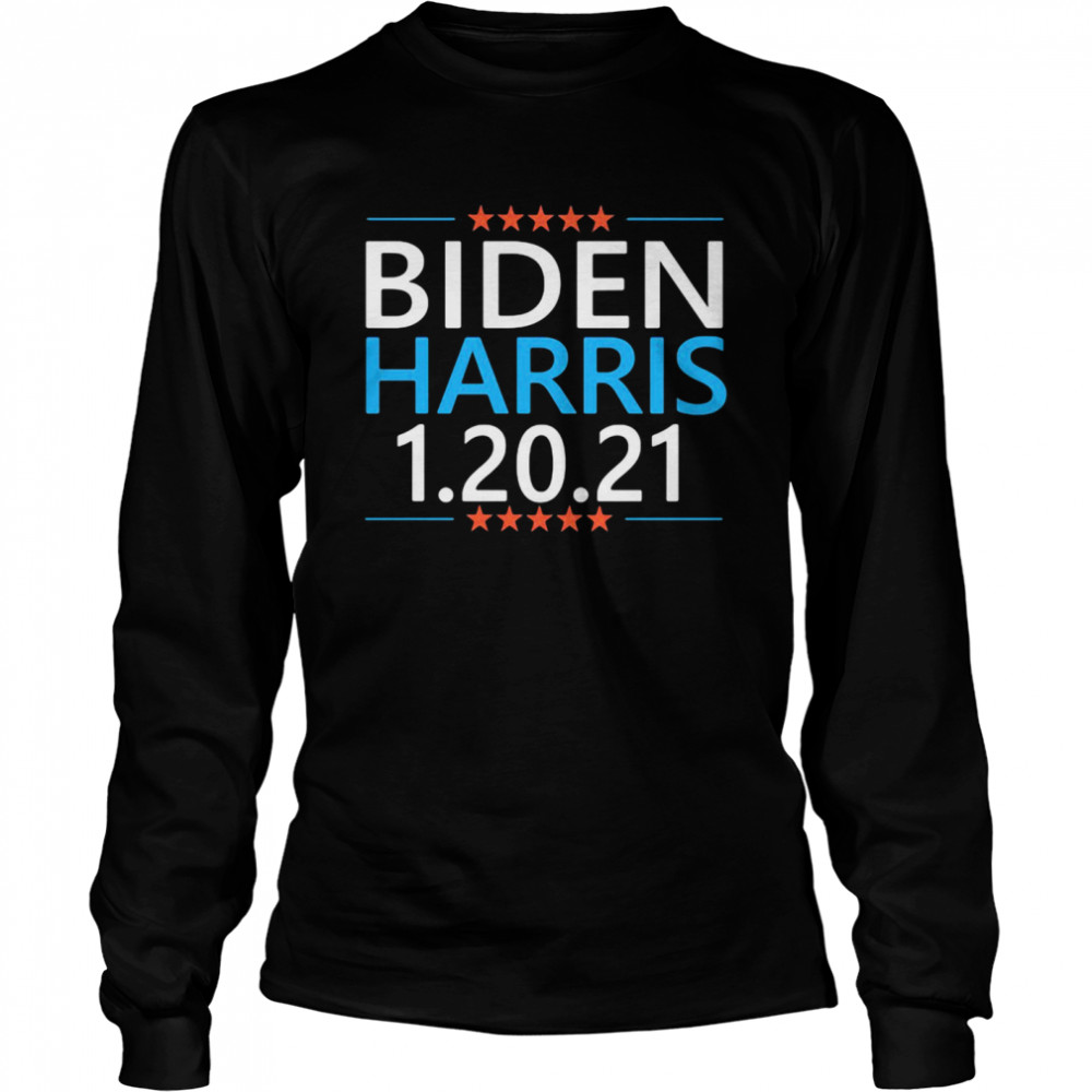 Biden Harris President Inauguration Day 2021 Long Sleeved T-shirt