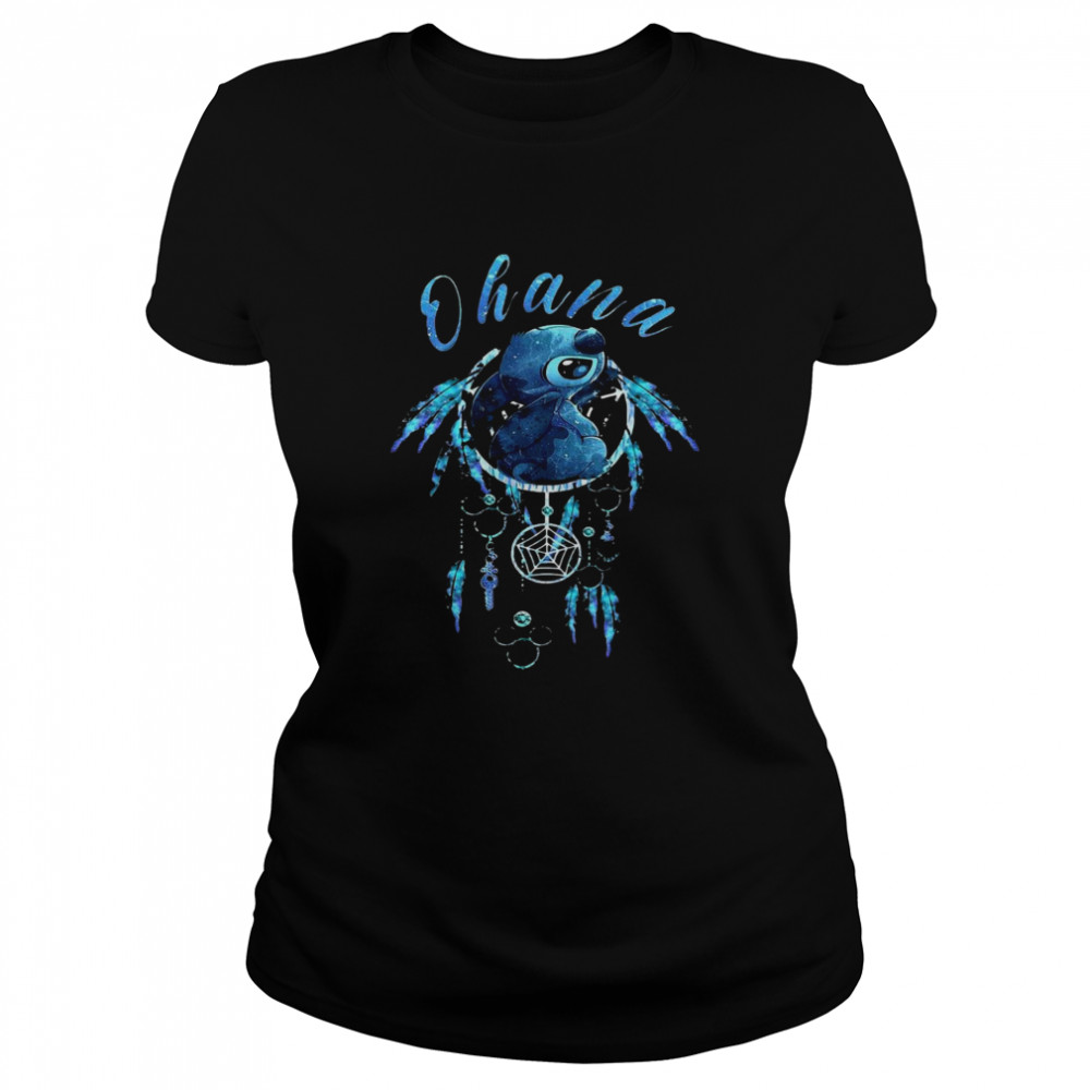 Blue Stitch Dream Catcher Ohana Classic Women's T-shirt