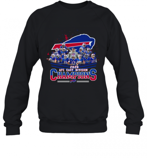 Buffalo Bills 2020 Afc East Division Champions T-Shirt Unisex Sweatshirt