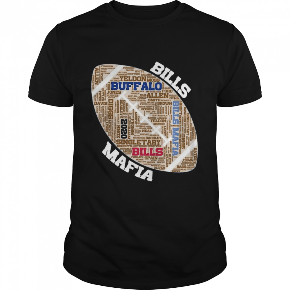 Buffalo Bills Mafia Yeldon 2020 Rugby Ball shirt