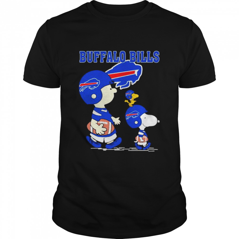 Buffalo Bills Snoopy Woodstock Football shirt