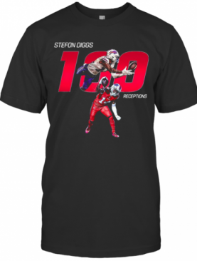 Buffalo Bills Stefon Diggs 100 Receptions T-Shirt