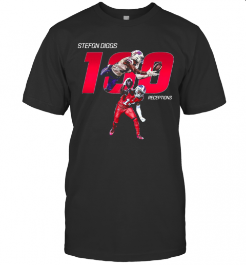 Buffalo Bills Stefon Diggs 100 Receptions T-Shirt Classic Men's T-shirt