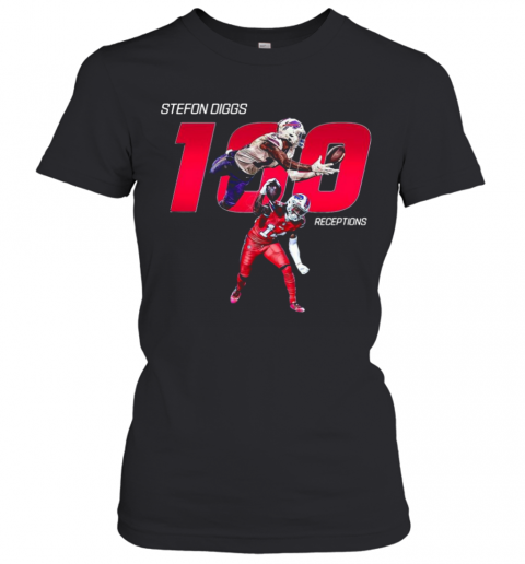Buffalo Bills Stefon Diggs 100 Receptions T-Shirt Classic Women's T-shirt