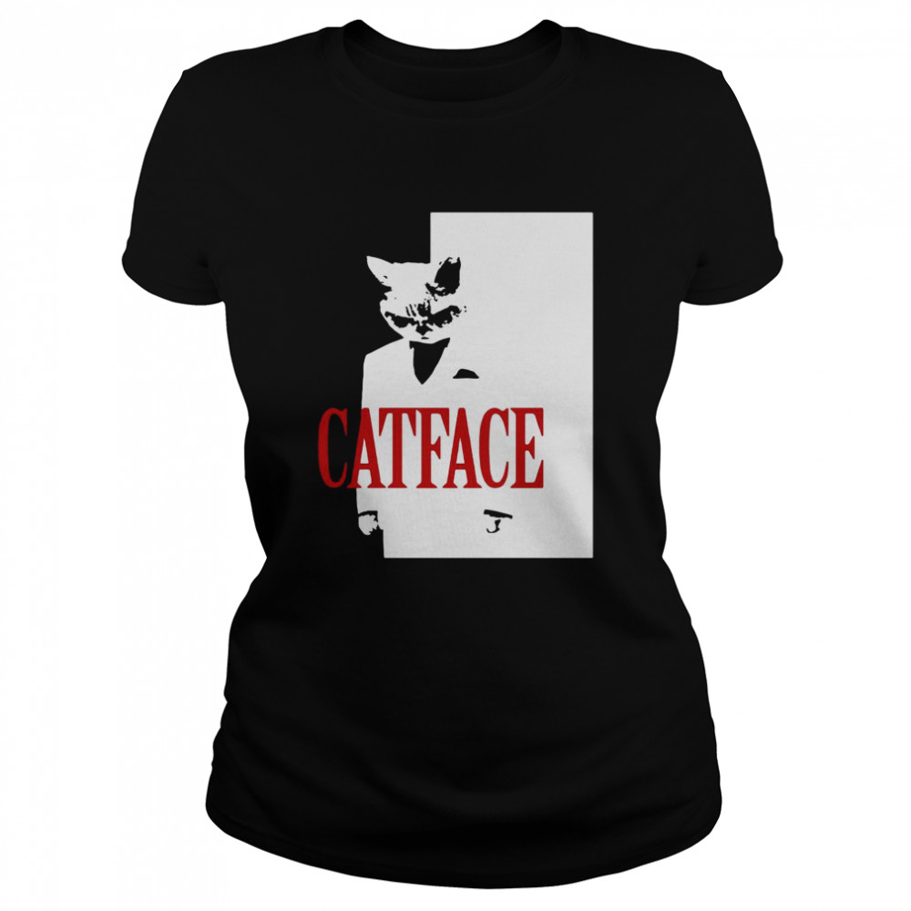 Cat Face Classic Women's T-shirt