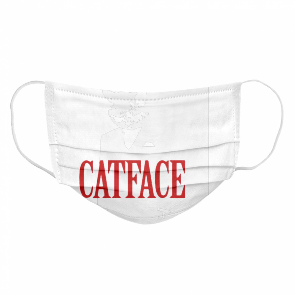 Cat Face Cloth Face Mask