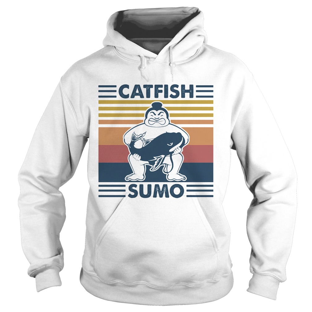 Catfish Sumo Vintage Hoodie