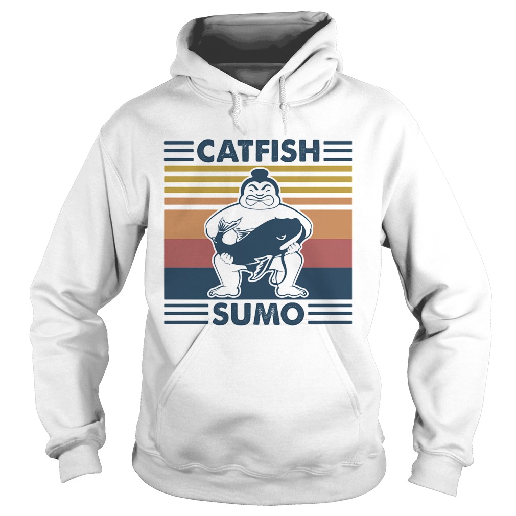 Catfish Sumo Vintage Hoodie