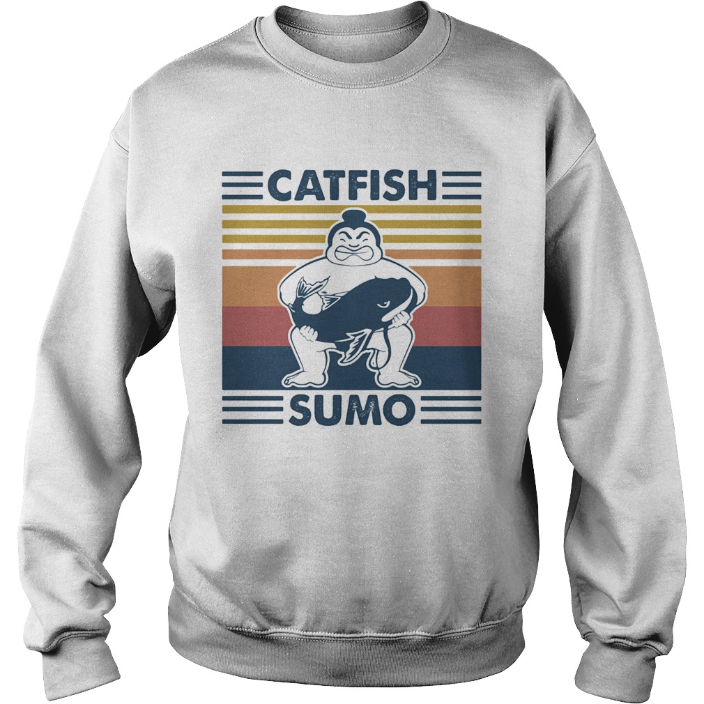 Catfish Sumo Vintage Sweatshirt
