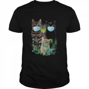 Cats Wear Face Mask Coronavirus  Classic Men's T-shirt