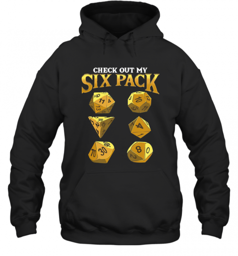 Check Out My Six Pack Casino Dice T-Shirt Unisex Hoodie