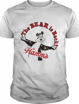 Cool Retro Hamms Beer Bear Is Back shirt