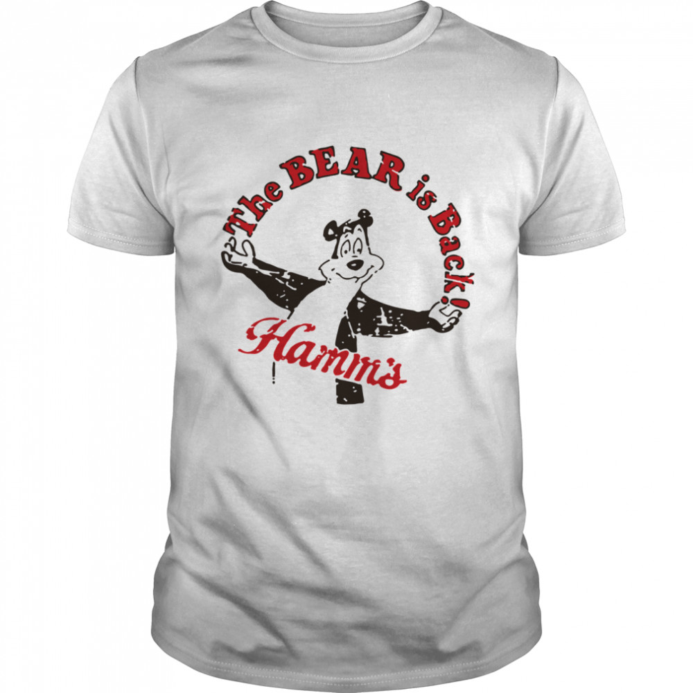 Cool Retro Hamms Beer Bear Is Back Classic Men's T-shirt