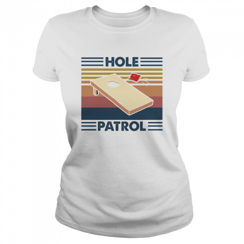 Cornhole Hole Patrol Vintage Classic Women's T-shirt
