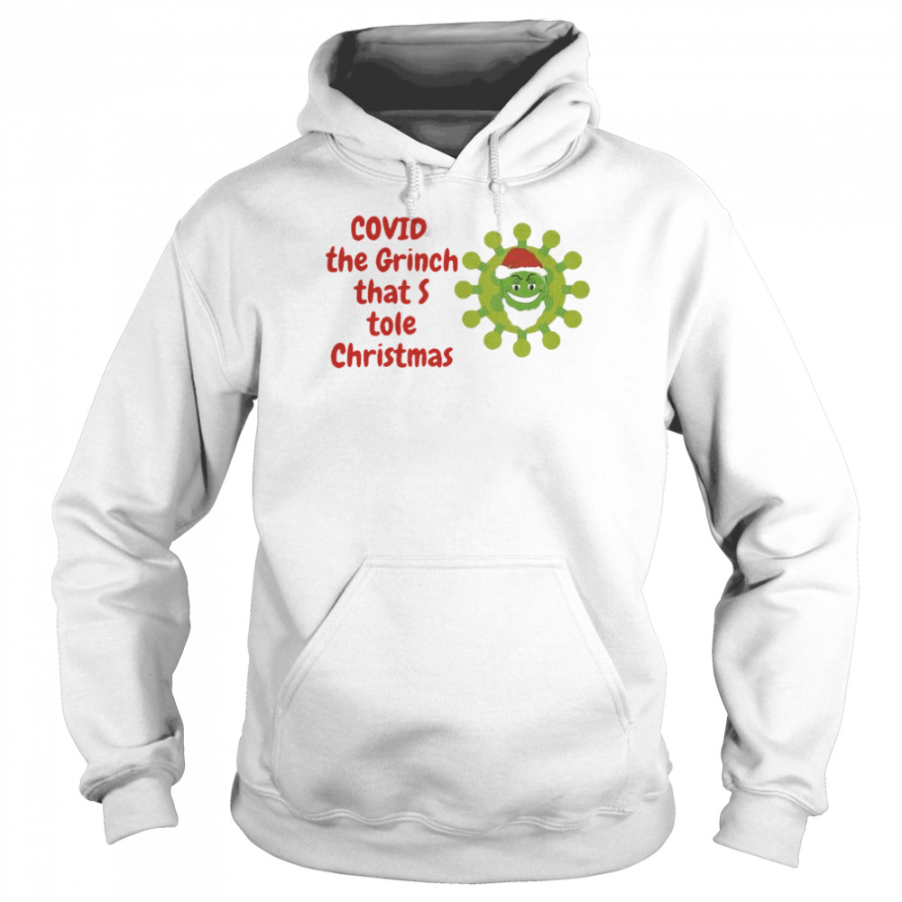 Covid The Grinch That Stole Christmas 2020 Unisex Hoodie