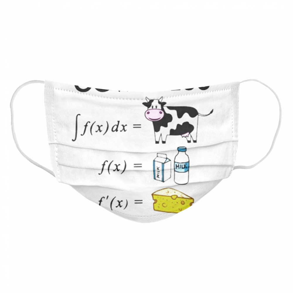 Cowculus Cow Milk Cheese Cloth Face Mask