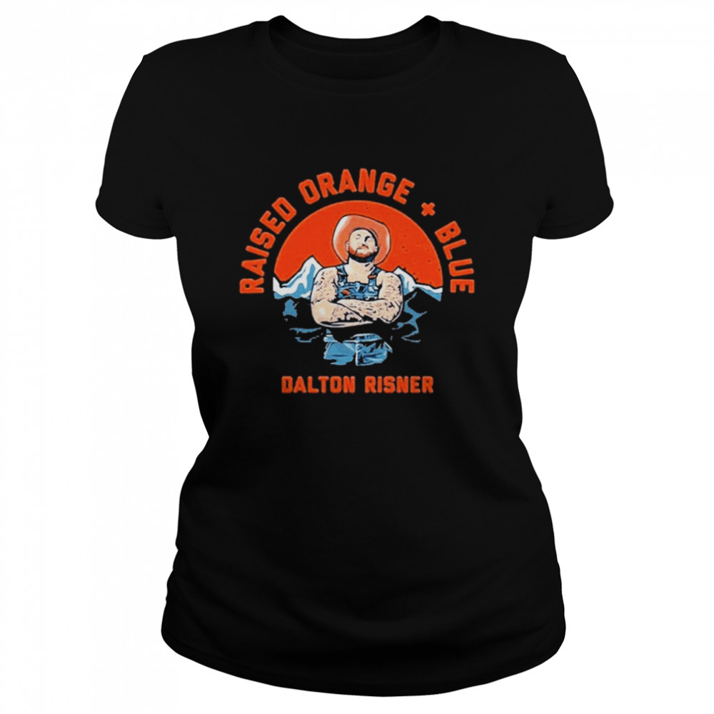 Dalton risner raised orange and blue Classic Women's T-shirt