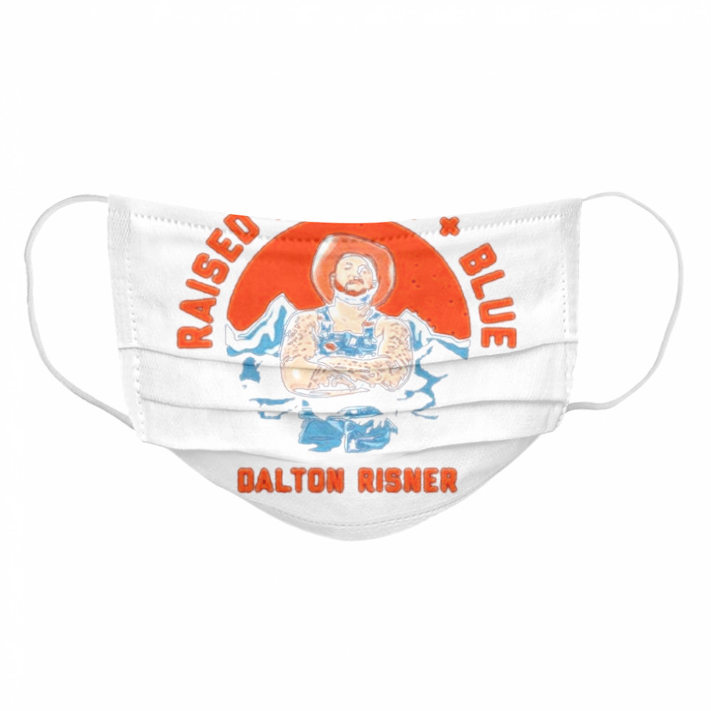 Dalton risner raised orange and blue Cloth Face Mask