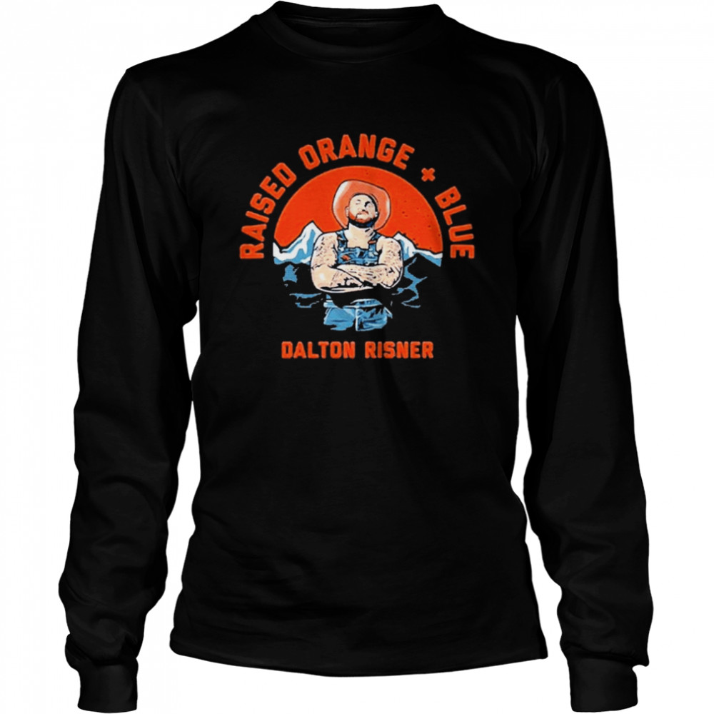 Dalton risner raised orange and blue Long Sleeved T-shirt
