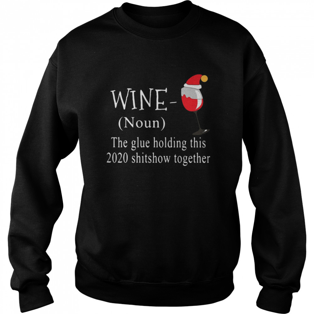 Definition Wine Santa hat Unisex Sweatshirt